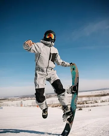 BenBoy Men's Snow Ski Outdoor Waterproof Windproof Fleece Cargo Hiking Pants Black X-Large - snowboard