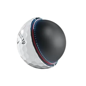 Callaway Golf 2022 Chrome Soft X Golf Balls Triple Track White - chrome soft x