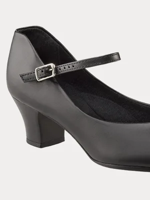 Capezio 550 Junior Footlight 8.5 Black - shoes