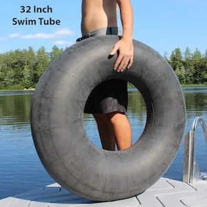Flexible Flyer Heavy-Duty Snow Tube & Inflatable Water Float Small 32" - product information 3