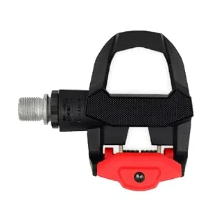 LOOK Cycle - KEO Classic 3 Bike Pedals - Clipless Pedals, 400 mm Platform Area - Easily Adjustable Tension - Composite Body Material - Chromoly Spindle Black One Pair Single - Classic 3 Red