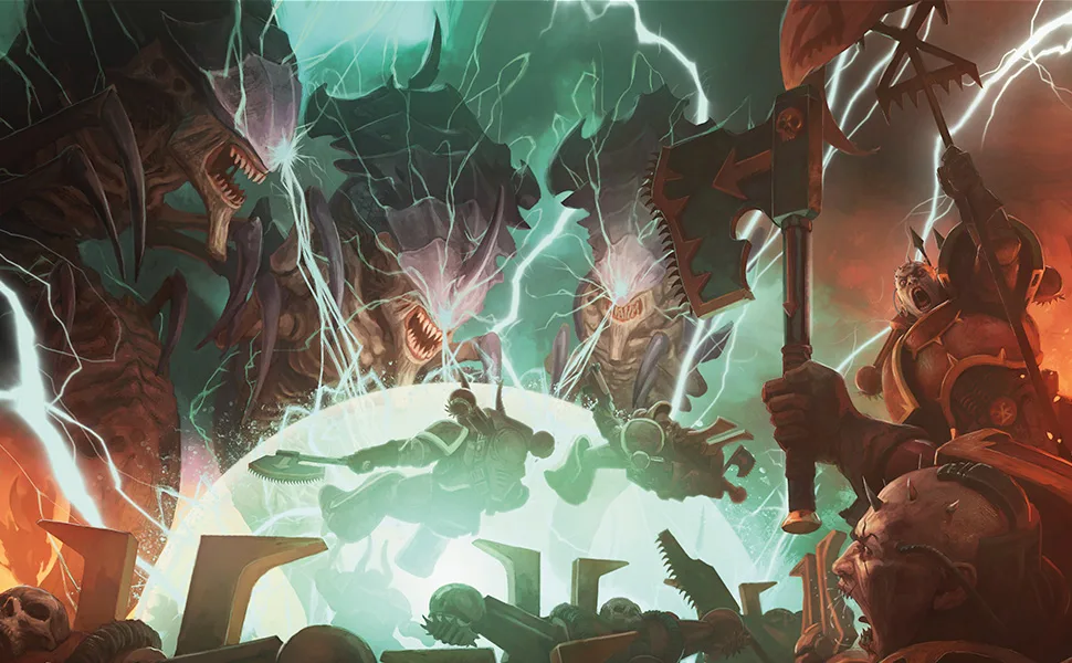 Magic: The Gathering Universes Beyond: Warhammer 40,000 Commander Deck  The Ruinous Powers - 40k A+ 3