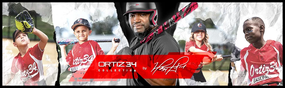 Ortiz34 Grand Slam Set- Graffiti Plastic Bat, 3 Balls, 4 Throw Down Bases Blue - product information 1