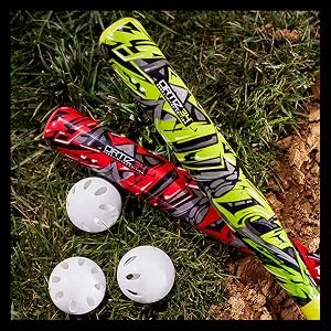 Ortiz34 Grand Slam Set- Graffiti Plastic Bat, 3 Balls, 4 Throw Down Bases Blue - product information 7