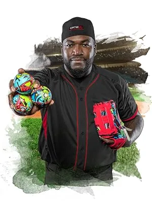 Ortiz34 Grand Slam Set- Graffiti Plastic Bat, 3 Balls, 4 Throw Down Bases Blue - product information 8
