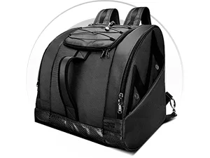 OutdoorMaster Kelvin Ski Helmet - Snowboard Helmet for Men, Women & Youth Black Medium - ski bag