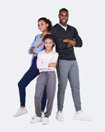 Real Essentials 3 Pack: Men's Active Athletic Casual Jogger Sweatpants with Pockets Jogger Standard Medium Set E - real essentials