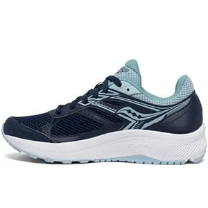 Saucony Men's Cohesion 14 Road Running Shoe 9 Blue/Black - Cohesion 14 midsole