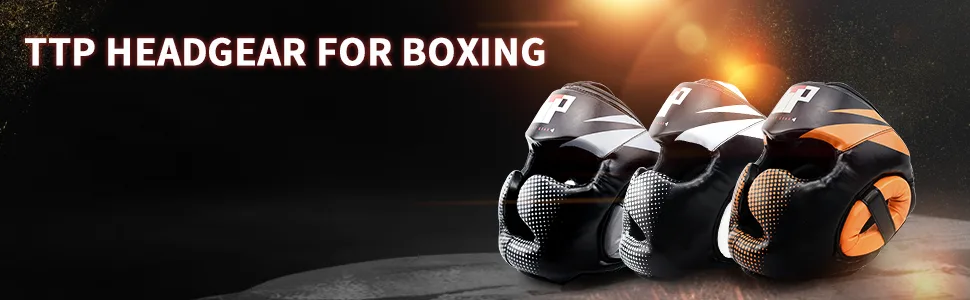Boxing Headgear for Men Youth, MMA Training Kickboxing Sparring Martial Art Helmet WHITE Large-X-Large - Head Guard