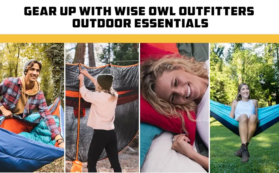 Wise Owl Outfitters Camping Blanket - Packable & Waterproof Warm Camping Quilt - Outdoor Blanket for Stadium, Backpacking, Camping, Travel, and Hiking Blue - essentials