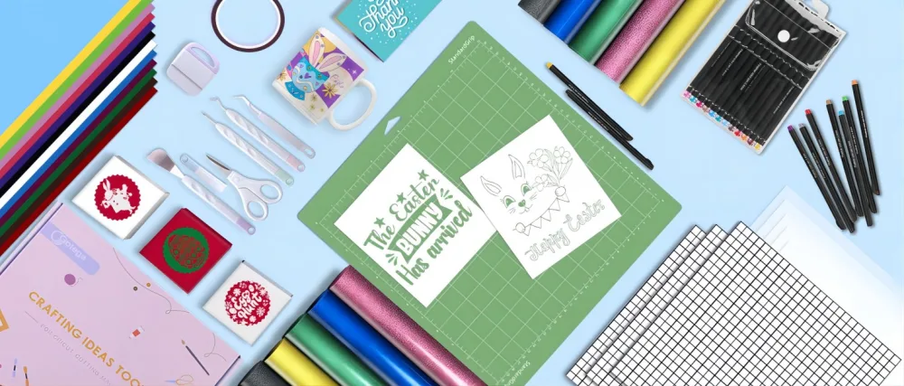 Gotega Ultimate Accessories Bundle for Cricut Makers Machine and All Explore Air - Wonderful Tool Kit Bundle as gifts for Beginners, Pros and Skilled Crafters - Instantly Create Amazing Crafting Projects - cricut accessories and supplies