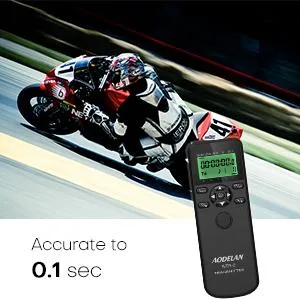 AODELAN Intervalometer Remote for Nikon - Camera Wireless Timer Shutter Release Remote Control for Nikon Z6, Z7, Z9, D850, D810, D750, D7200, Coolpix P1000, P950 Replaces Nikon MC-DC2, MC-30, MC-36A - canon timer