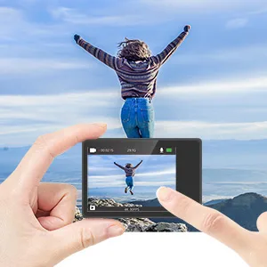 Dragon Touch 4K Underwater HD Action Camera, Vision 3 Pro Touch Screen 20MP 100FT Waterproof Video Camera Adjustable View Angle WiFi Sports Camcorder with Remote Control Helmet Accessories Black - action camera