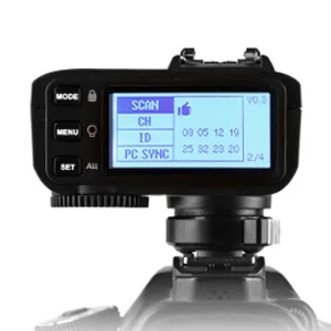 Godox X2T-S TTL Wireless Flash Trigger for Sony, Bluetooth Connection, 1/8000s HSS, 5 Separate Group Buttons, Relocated Control-Wheel, New Hotshoe Locking, New AF Assist Light - Godox X2T-C