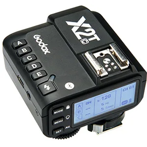 Godox X2T-S TTL Wireless Flash Trigger for Sony, Bluetooth Connection, 1/8000s HSS, 5 Separate Group Buttons, Relocated Control-Wheel, New Hotshoe Locking, New AF Assist Light - Godox X2T-C