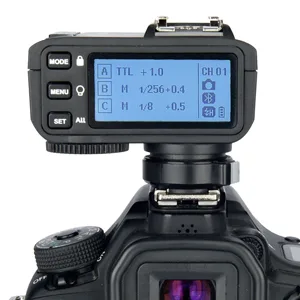 Godox X2T-S TTL Wireless Flash Trigger for Sony, Bluetooth Connection, 1/8000s HSS, 5 Separate Group Buttons, Relocated Control-Wheel, New Hotshoe Locking, New AF Assist Light - Godox X2T-C