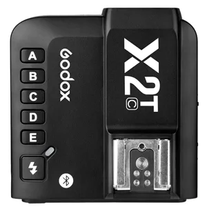 Godox X2T-S TTL Wireless Flash Trigger for Sony, Bluetooth Connection, 1/8000s HSS, 5 Separate Group Buttons, Relocated Control-Wheel, New Hotshoe Locking, New AF Assist Light - Godox X2T-C