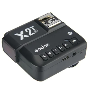 Godox X2T-S TTL Wireless Flash Trigger for Sony, Bluetooth Connection, 1/8000s HSS, 5 Separate Group Buttons, Relocated Control-Wheel, New Hotshoe Locking, New AF Assist Light - Godox X2T-C