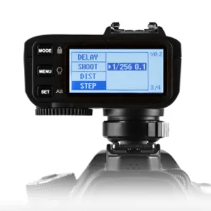 Godox X2T-S TTL Wireless Flash Trigger for Sony, Bluetooth Connection, 1/8000s HSS, 5 Separate Group Buttons, Relocated Control-Wheel, New Hotshoe Locking, New AF Assist Light - Godox X2T-C