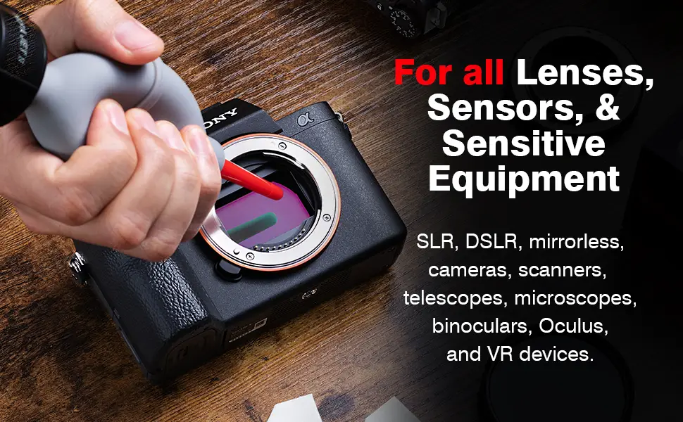Orbit Blower with HEPA Filter - Air Blower Camera and Lens Cleaner - Camera Sensor Blower - for All Cameras, Sensors, Electronics and Sensitive Equipment - Dust Free Air Blower. - product information 3