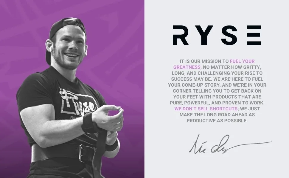 Ryse Signature Series Godzilla Pre Workout | Pump, Energy, Strength, and Focus | Citrulline, Beta-Alanine, Caffeine | 40 Servings (BlackBerry Lemonade) - Ryse Godzilla Pre