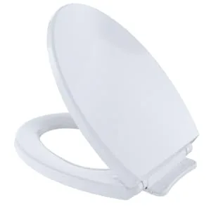 TOTO Transitional SoftClose SS114#01 Elongated Soft Close SEAT, Cotton White Cotton White Elongated Seat - Product Image
