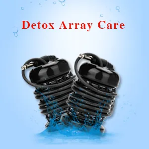 Vitaciti 10 Round Black Detox Foot Bath Arrays Stainless Steel Aqua Ionic Cleansing Accessory for Ionic Detox Foot Spa Cleanse Machines - ARRAY