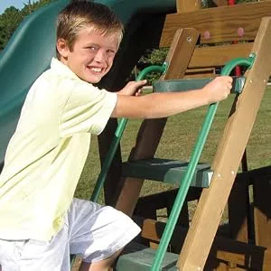 Creative Playthings Access Ladder Handle Rails-Pair - Access Ladder Rails boy