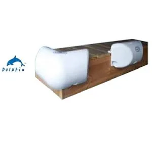 Dock Edge Dock-Side Bumper 7x16, White - bumper