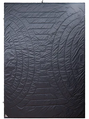 iClimb 3M Thinsulate Insulation Warm Camping Blanket Ultralight Compact (Dark Grey) Dark Grey 72.8  55 - blanket
