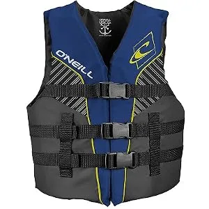 O'Neill Youth SuperLite USCG Life Vest One Size Pacific/Smoke/Black:Yellow - product information 2