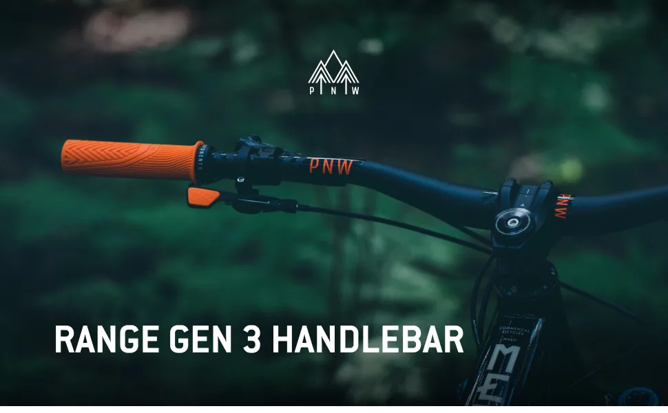 Range Handlebar Gen 3 (Really Red - 31.8mm) - PNW Components Range Gen 3 Handlebar