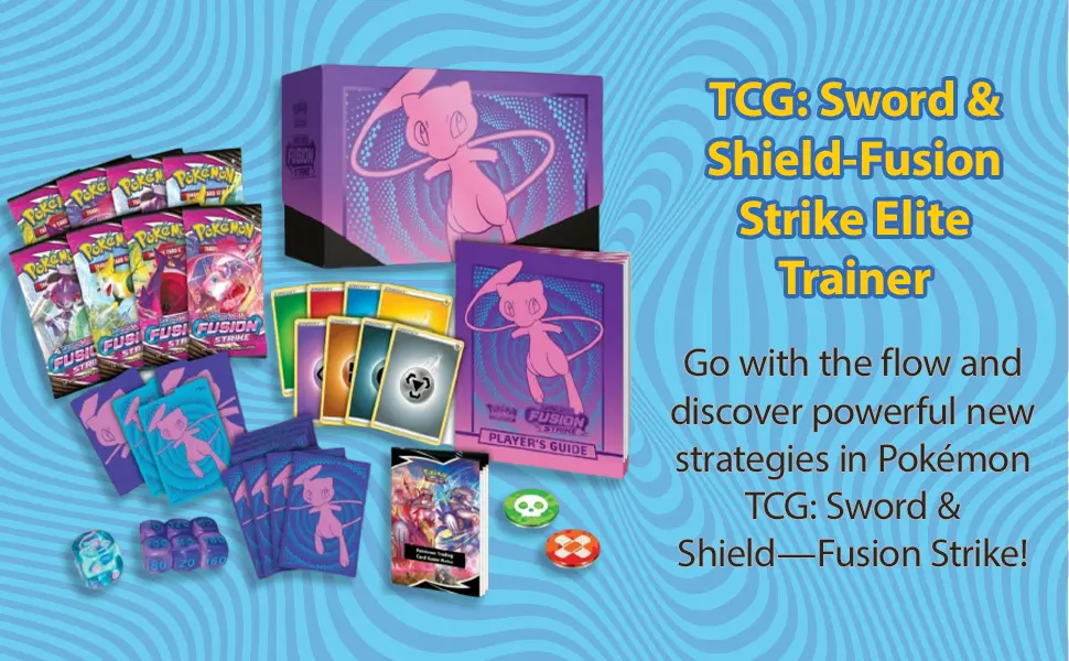 Pokmon TCG: Sword & Shield Fusion Strike Elite Trainer Box: 8 Booster Packs +More! - Pokémon TCG: Sword & Shield Fusion Strike Elite Trainer Box: 8 Booster Packs +More!
