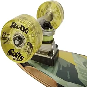 ReDo Skateboard Co. Kids 8" San Diego Palms Cruiser Complete Skateboard, Multicolor - product information 3