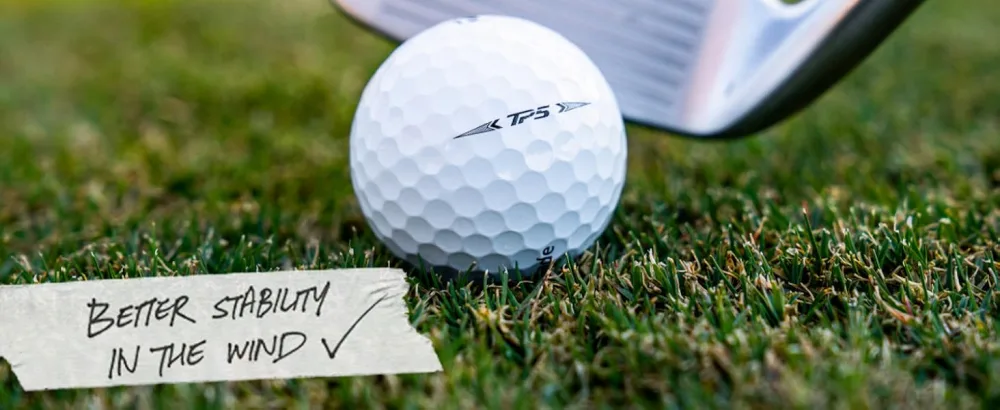 Taylor Made TP5 Golf Balls White TP5x - Better wind stability