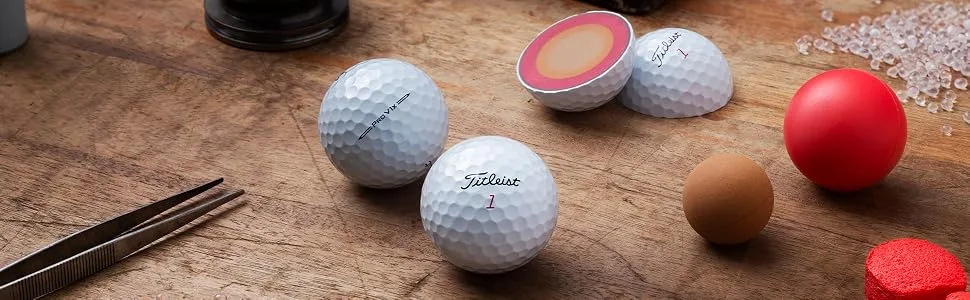 Titleist Pro V1x Golf Balls (One Dozen) White Low Numbers - Pro V1x Banner