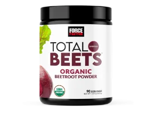 Force Factor Total Beets Soft Chews with Beetroot, Nitrates, L-Citrulline, Grapeseed Extract, & Antioxidants, Healthy Energy Supplement with Elite Ingredients for Heart, Superfood, 120 Count, 2-Pack - Total Beets Organic Beetroot Powder