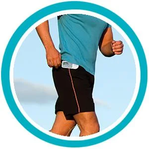 Omron Tri-Axis Alvita Pedometer - Step and Activity Tracker - White, HJ-320 - product information 1