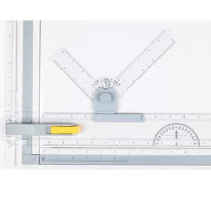 FUNCSDIK Inch System Drafting Table Drawing Board A3 Multifunctional Drafting Tools Portable Lightweight Sketch Set for Architecture Artist Students Beginners - drafting table