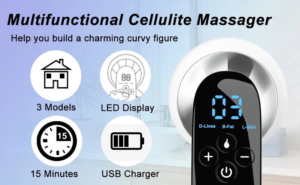 CXGRISE Body Shaping Machine Belly Arm Cellulite Stretch Mark Massager Tightening Device for Leg - massager