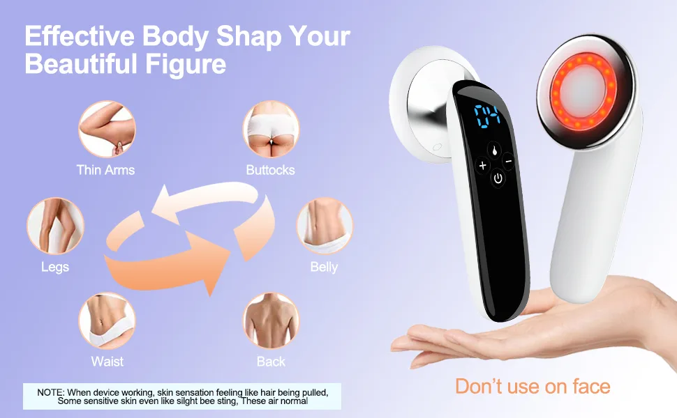 CXGRISE Body Shaping Machine Belly Arm Cellulite Stretch Mark Massager Tightening Device for Leg - shape beauty figure