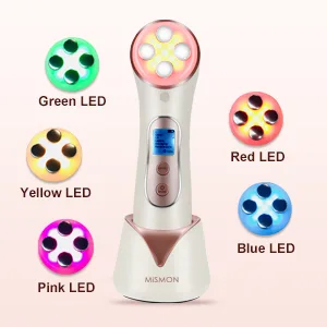 High Frequency Facial Machine, 5 in 1 Facial Massager Microcurrent Recharable Facial Frequency Wand - product information 4