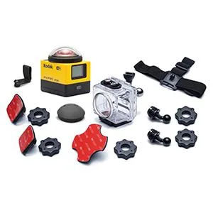 Kodak PIXPRO SP360 Action Cam with Explorer Accessory Pack, 1080p - product information 10