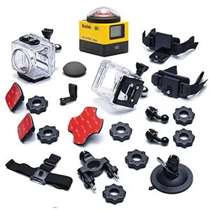 Kodak PIXPRO SP360 Action Cam with Explorer Accessory Pack, 1080p - product information 8
