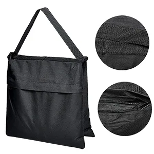 MsMk Photo Video Studio Backdrop Stand with 8 Spring & 4 Clips, 6.5ft x 10ft Adjustable Muslin Background Support System Kit with Sand Bag, Carry Bag for Photography Studio - product information 7