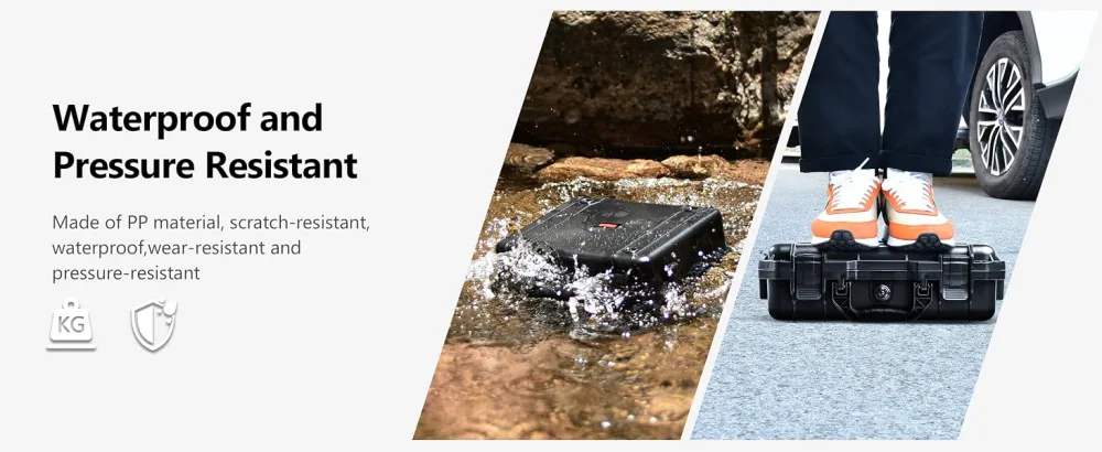 Tomat Mini SE Case Waterproof Hard Carrying Case for DJI Mini SE Fly More Combo Accessories - Tomat Waterproof Hard Case for DJI Mini SE Accessories