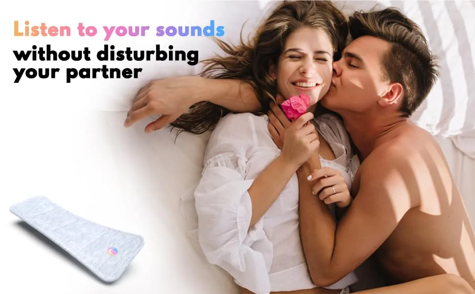 Drowsie Pillow Speaker Enjoy Going to Sleep & Wake Up Refreshed, Invigorated & Energized - Perfect for Sleeping Sounds, Meditation, Audiobooks from Apps Like: Calm, Headspace, Spotify, Audible - Flexi Grey - Drowsie Is Extremely Comfortable And Does Not Disturb Your Sleeping Partner