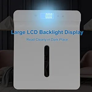 Leogreen Baby Scale, Multi-Function Digital Scale with Hold Function, 2 in 1 Toddler and Pet Scale, Blue Backlight, Height Track with Measuring Tape (Max: 59inch) and Weight (220lbs) - baby digital scale