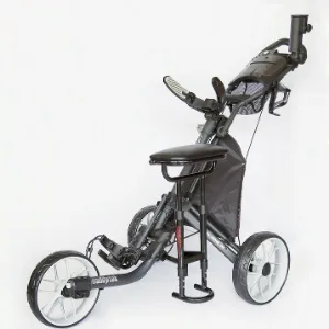 Caddytek Golf Cart Carry Bag, Black - Removable Seat for CaddyLite EZ series golf push cart