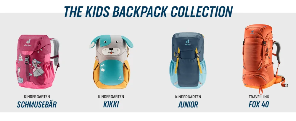 Deuter Kikki Kid's Backpack for School and Hiking - Hotpink-Maron 8 L Hotpink-maron - deuter